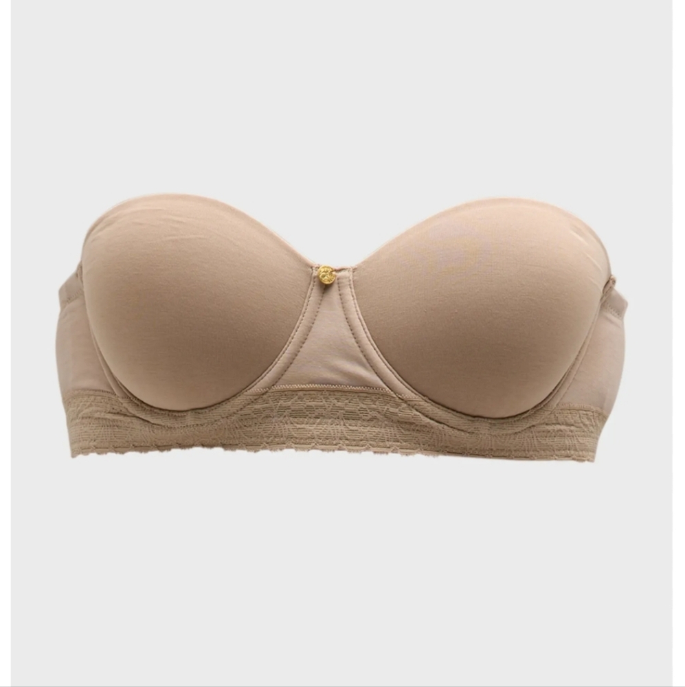 Natori Truly Smooth Strapless Molded Cups Lightly Lined Bra, Sz 32DD